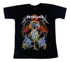 Camiseta Banda Rock Metallica Blusa Adulto Unissex Epi137 BM - Belos Persona