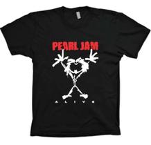 Camiseta Banda Rock Pearl Jam Alive Camisa Unissex 100% Algodão Camiseta Banda Rock Pearl Jam Alive Camisa Unissex 100% Algodão