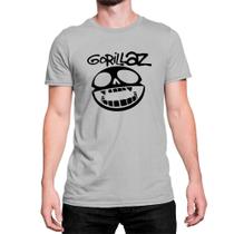 Camiseta Banda Trip Rock Gorillaz Logo 100% Algodão