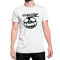 Camiseta Banda Trip Rock Gorillaz Logo 100% Algodão