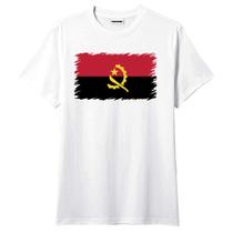Camiseta Bandeira Angola