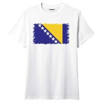 Camiseta Bandeira Bósnia - King of Print
