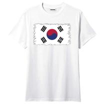 Camiseta Bandeira Coréia do Sul