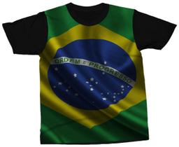 Camiseta Bandeira do Brasil Camisa Brasileira