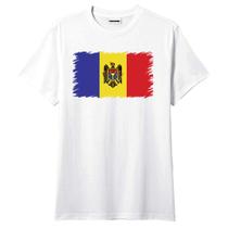 Camiseta Bandeira Moldávia