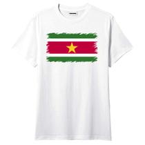 Camiseta Bandeira Suriname