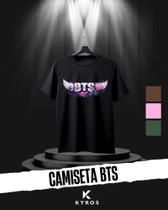 Camiseta Bangtan - 100% Algodão Unissex