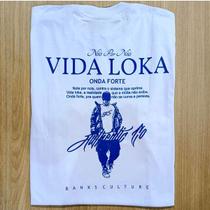 camiseta banks regular dtr vida loka tam branca tam m