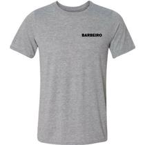 Camiseta barbeiro profissão uniforme barbearia trabalho