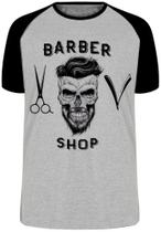 Camiseta Barbeiro Shop Barbearia Blusa Plus Size extra grande adulto ou infantil Camiseta Barbeiro Shop Barbearia Blusa Plus Size extra grande adulto ou infantil