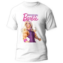 Camiseta Barbie BodyBuilder Treino Fofo Academia 1