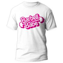 Camiseta Barbie BodyBuilder Treino Fofo Academia 3
