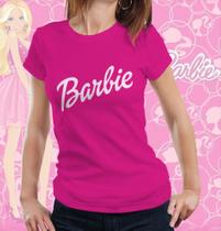 Camiseta barbie, cor rosa tam m