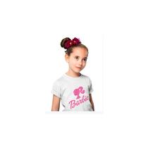 Camiseta Barbie Girl Silhouette and Phrase The Movie Camiseta Barbie Girl Silhouette and Phrase The Movie