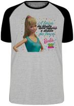Camiseta Barbie o direito da força Blusa Plus Size extra grande adulto ou infantil
