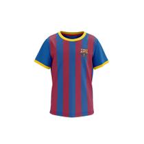 Camiseta Barcelona Illuvium Juvenil Azul e Vermelho -