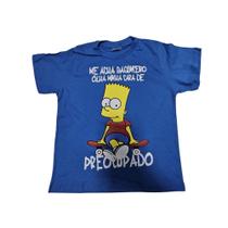 Camiseta Bart Simpsons Blusa Infantil Maj1261 Camiseta Bart Simpsons Blusa Infantil Maj1261