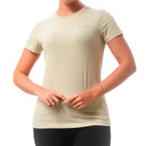 Camiseta Basic Feminina Silk Bege Dark Stone - Columbia Camiseta Basic Feminina Silk Bege Dark Stone - Columbia