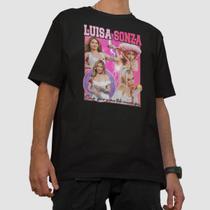 Camiseta Básic Luisa Sonza Musa Do Verão Cantora Vintage Pop