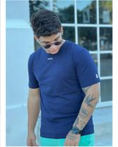 Camiseta basic Masculina azul marinho