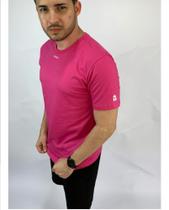 Camiseta basic Masculina rosa pink