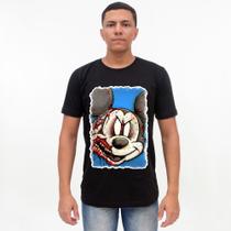 Camiseta Básica 100% Algodão Estampada - Zombie Mouse - P M G GG