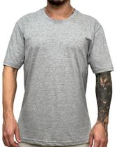 Camiseta Básica 100% Algodão Lisa Fio 30.1 Costura Com Reforço Ombro a Ombro Qualidade Premium