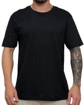 Camiseta Básica 100% Algodão Lisa Fio 30.1 Costura Com Reforço Ombro a Ombro Qualidade Premium