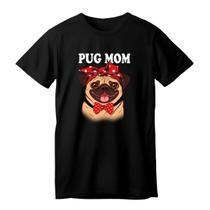 Camiseta Básica Algodão Animais Pug Mon - Cod. art m10