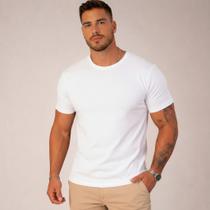 Camiseta Básica Algodão Masculina Premium Casual Academia e Dia a Dia