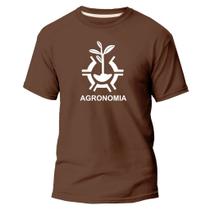 Camiseta Básica Algodão Premium Estampa Digital Agronomia