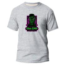 Camiseta Basica Algodão Premium Estampa Digital Cobra