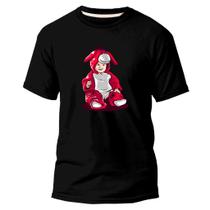 Camiseta Básica Algodão Premium Estampa Digital Criança Fofa