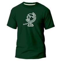 Camiseta Básica Algodão Premium Estampa Digital Geógrafo