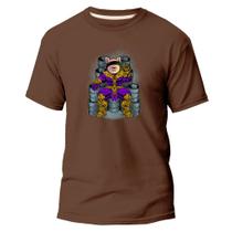 Camiseta Básica Algodão Premium Estampa Digital Power Poder