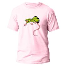 Camiseta Basica Algodão Premium Estampa Digital Ratão