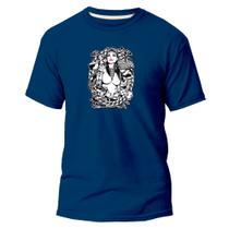 Camiseta Básica Algodão Premium Estampa Digital Tatoada DTF