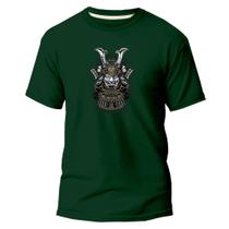 Camiseta Basica Algodão Premium Estampada Japonês Samurai