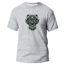 Camiseta Basica Algodão Premium Estampada Máscara Hannya