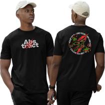Camiseta Basica Algodão Red Dragon Abstract Style Street