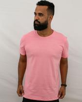 Camiseta basica all free rosa chiclete