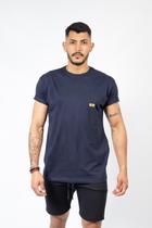Camiseta básica azul marinho Camiseta básica azul marinho
