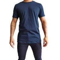 Camiseta básica azul marinho premium tamanho G - ALL FREE