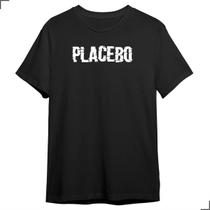 Camiseta Básica Banda Placebo Logo Tour Show Rock Brasil