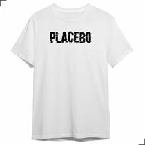 Camiseta Básica Banda Placebo Logo Tour Show Rock Brasil