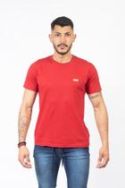 Camiseta básica bordô Camiseta básica bordô