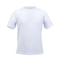 Camiseta Básica Branca Masculina 100% Poliéster - ALMEGES