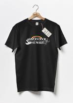 Camiseta Básica Camisa T-shirt Unissex Saudações ao Sagrado Orixá Oxumarê Algodão Premium