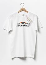 Camiseta Básica Camisa T-shirt Unissex Saudações ao Sagrado Orixá Oxumarê Algodão Premium Camiseta Básica Camisa T-shirt Unissex Saudações ao Sagrado Orixá Oxumarê Algodão Premium