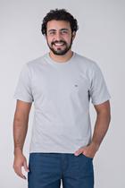 Camiseta Básica Cinza Prata Griffo